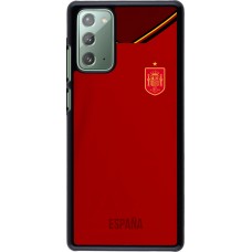 Samsung Galaxy Note 20 Case Hülle - Spanien 2022 personalisierbares Fußballtrikot