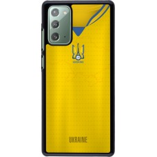 Samsung Galaxy Note 20 Case Hülle - Fussballtrikot Ukraine