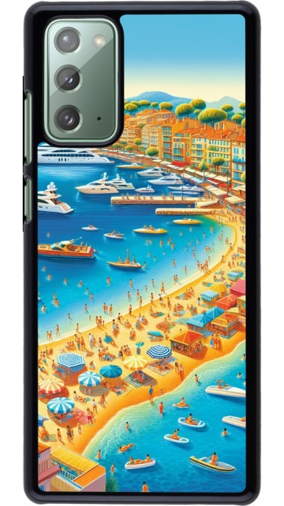 Samsung Galaxy Note 20 Case Hülle - French Riviera People