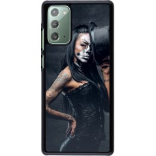 Samsung Galaxy Note 20 Case Hülle - Halloween 22 Tattooed Girl