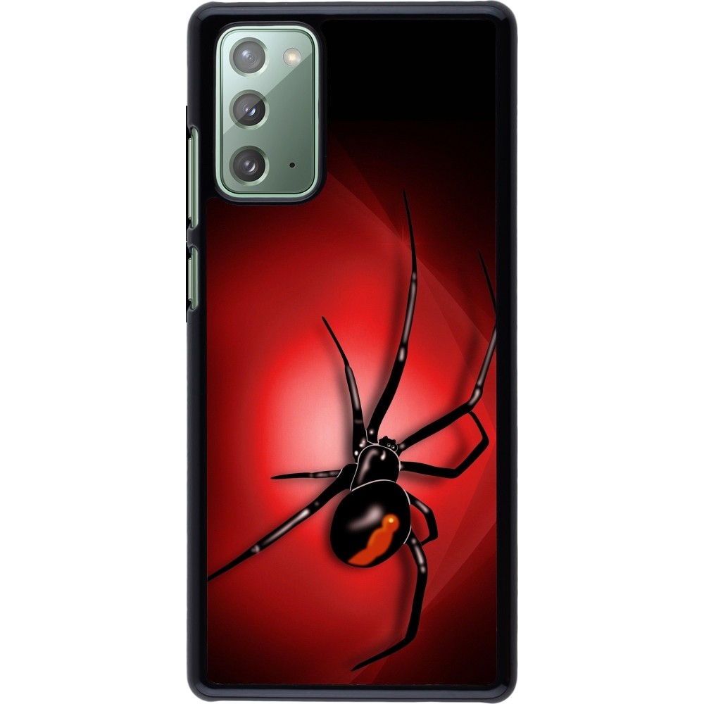 Samsung Galaxy Note 20 Case Hülle - Halloween 2023 spider black widow