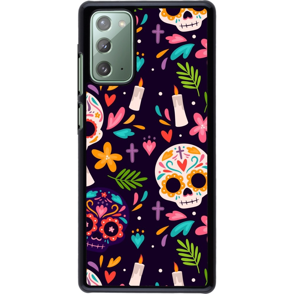 Samsung Galaxy Note 20 Case Hülle - Halloween 2023 mexican style