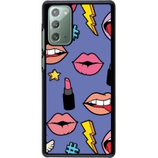 Samsung Galaxy Note 20 Case Hülle - Lips and lipgloss