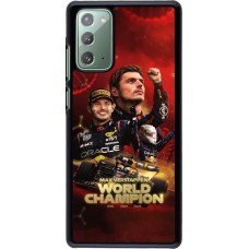 Samsung Galaxy Note 20 Case Hülle - Max Verstappen Champion 2023