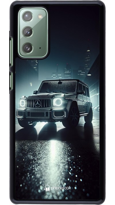 Samsung Galaxy Note 20 Case Hülle - Mercedes G AMG Nacht