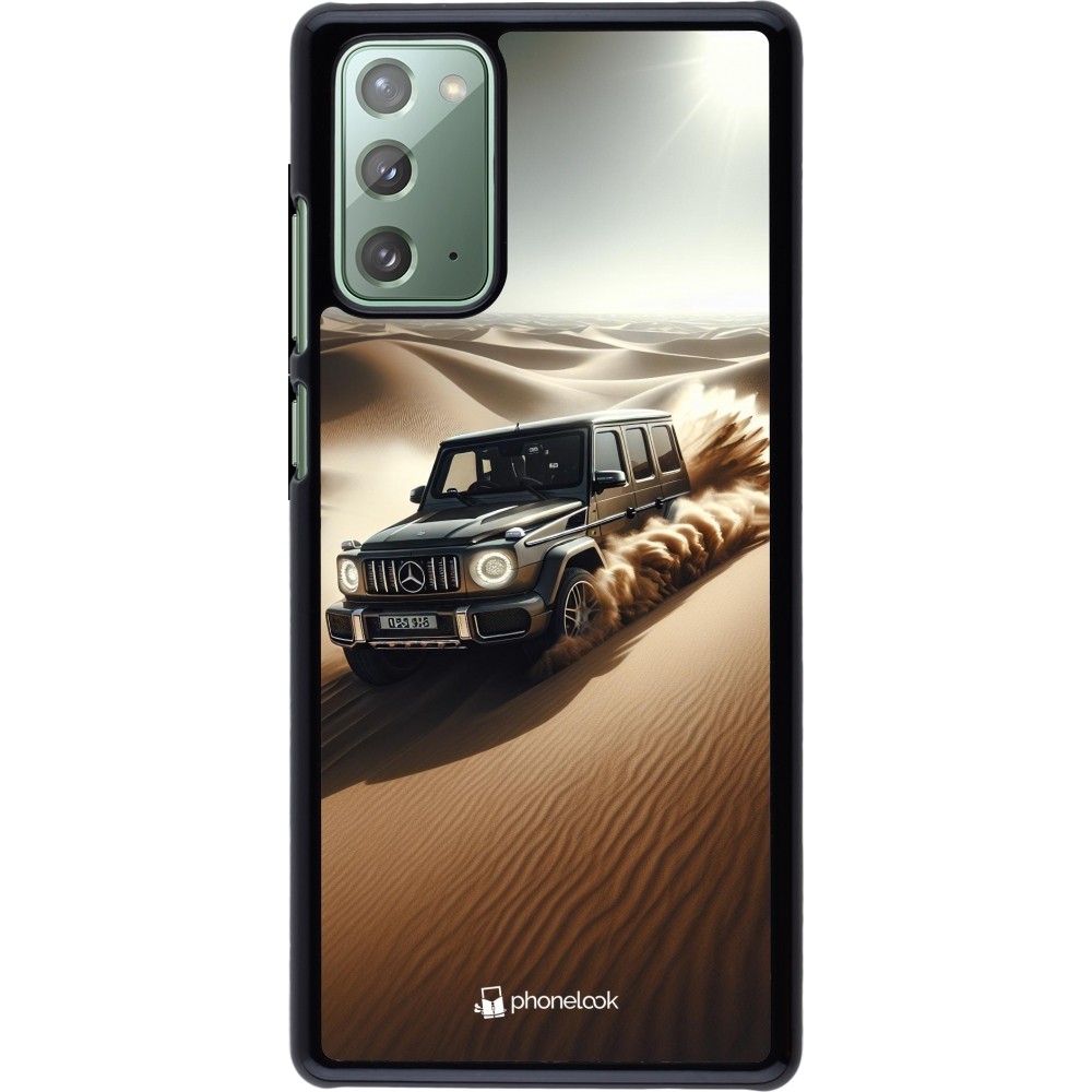 Samsung Galaxy Note 20 Case Hülle - Mercedes G Drift Wueste