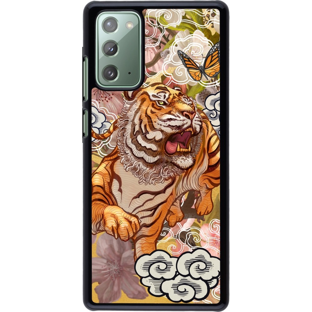 Samsung Galaxy Note 20 Case Hülle - Spring 23 japanese tiger