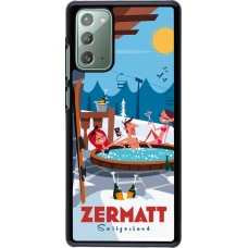 Samsung Galaxy Note 20 Case Hülle - Zermatt Mountain Jacuzzi