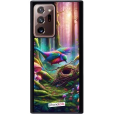 Samsung Galaxy Note 20 Ultra Case Hülle - Vogel Nest Wald