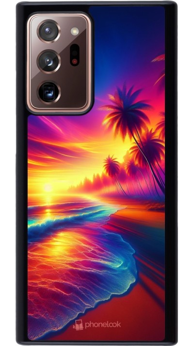 Samsung Galaxy Note 20 Ultra Case Hülle - Strand Sonnenuntergang auffällig