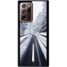 Samsung Galaxy Note 20 Ultra Case Hülle - Winter 22 Snowy Road