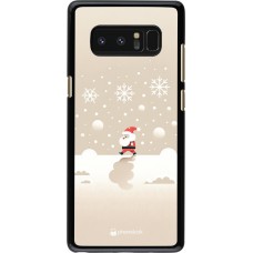 Samsung Galaxy Note8 Case Hülle - Weihnachten 2023 Minimalistischer Weihnachtsmann