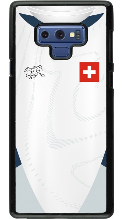 Samsung Galaxy Note9 Case Hülle - Schweiz Away personalisierbares Fussballtrikot