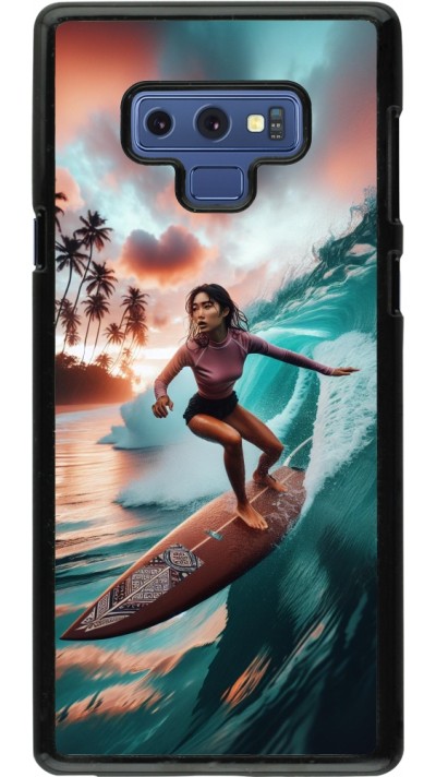 Coque Samsung Galaxy Note9 - Surfeuse Balinaise