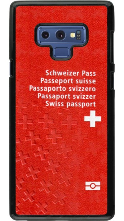 Coque Samsung Galaxy Note9 - Swiss Passport