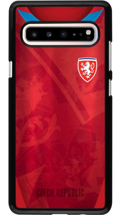 Samsung Galaxy S10 5G Case Hülle - Tschechische Republik personalisierbares Fussballtrikot