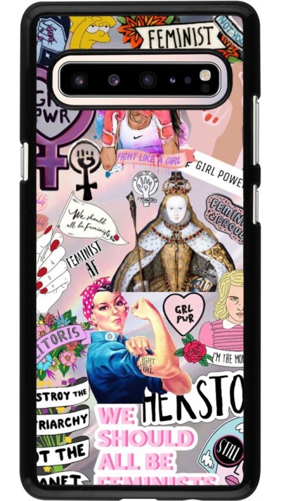 Coque Samsung Galaxy S10 5G - Girl Power Collage