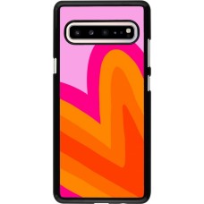 Samsung Galaxy S10 5G Case Hülle - Valentine 2024 heart gradient