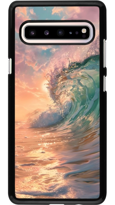 Samsung Galaxy S10 5G Case Hülle - Wave Sunset