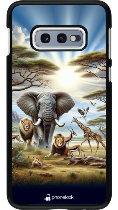 Coque Samsung Galaxy S10e - Vie sauvage africaine