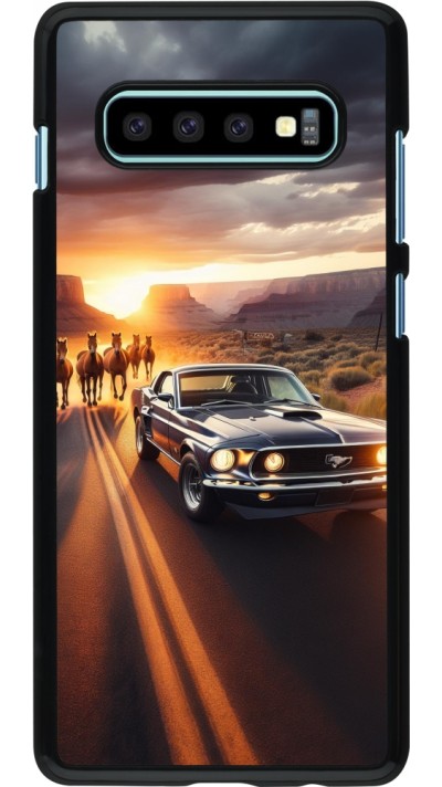 Samsung Galaxy S10+ Case Hülle - Mustang 69 Grand Canyon