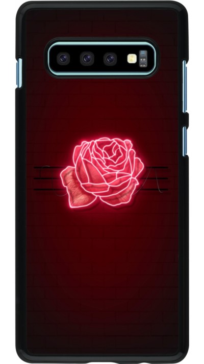 Samsung Galaxy S10+ Case Hülle - Spring 23 neon rose