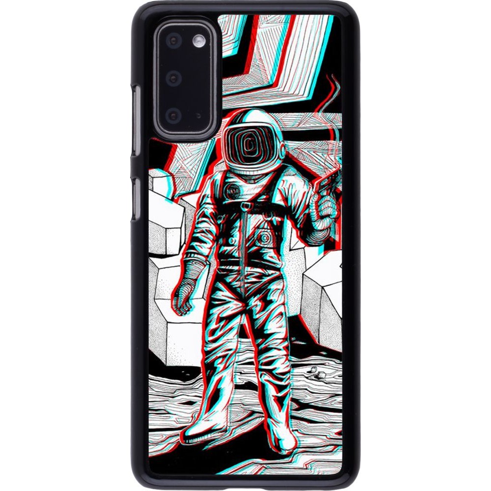 Coque Samsung Galaxy S20 - Anaglyph Astronaut