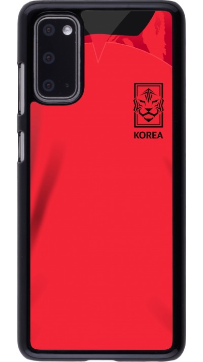 Samsung Galaxy S20 Case Hülle - Südkorea 2022 personalisierbares Fussballtrikot