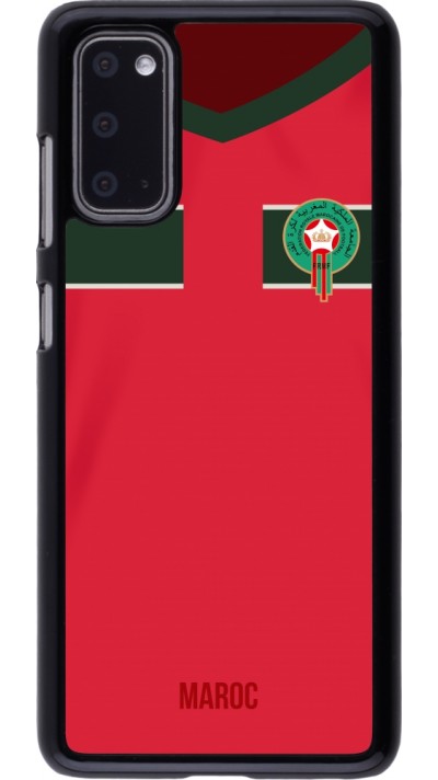 Samsung Galaxy S20 Case Hülle - Marokko 2022 personalisierbares Fussballtrikot