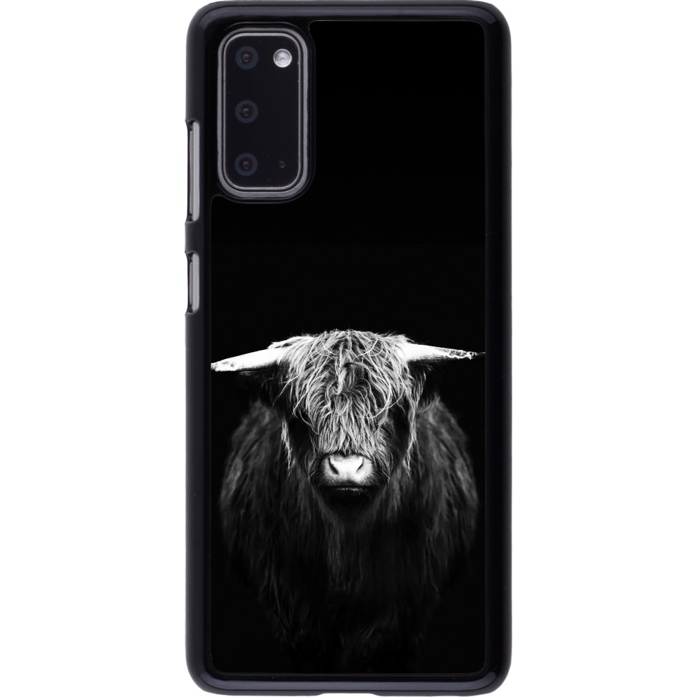 Samsung Galaxy S20 Case Hülle - Highland calf black