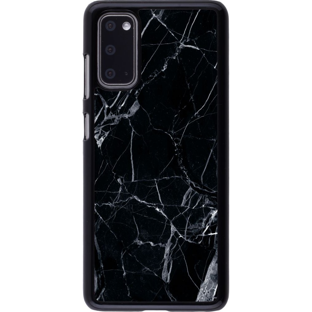 Hülle Samsung Galaxy S20 - Marble Black 01