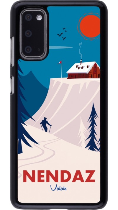 Samsung Galaxy S20 Case Hülle - Nendaz Cabane Ski