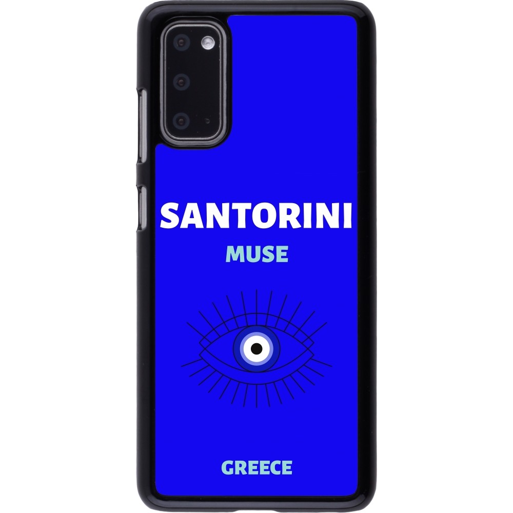 Samsung Galaxy S20 Case Hülle - Pop Summer Destination Santorini