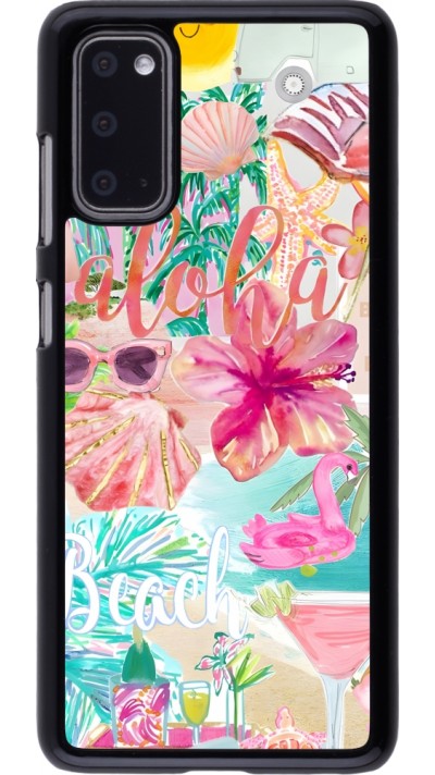 Samsung Galaxy S20 Case Hülle - Preppy Collage Aloha