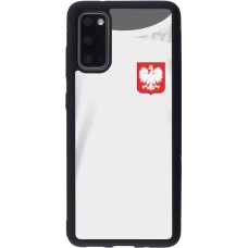 Samsung Galaxy S20 Case Hülle - Silikon schwarz Polen 2022 personalisierbares Fussballtrikot