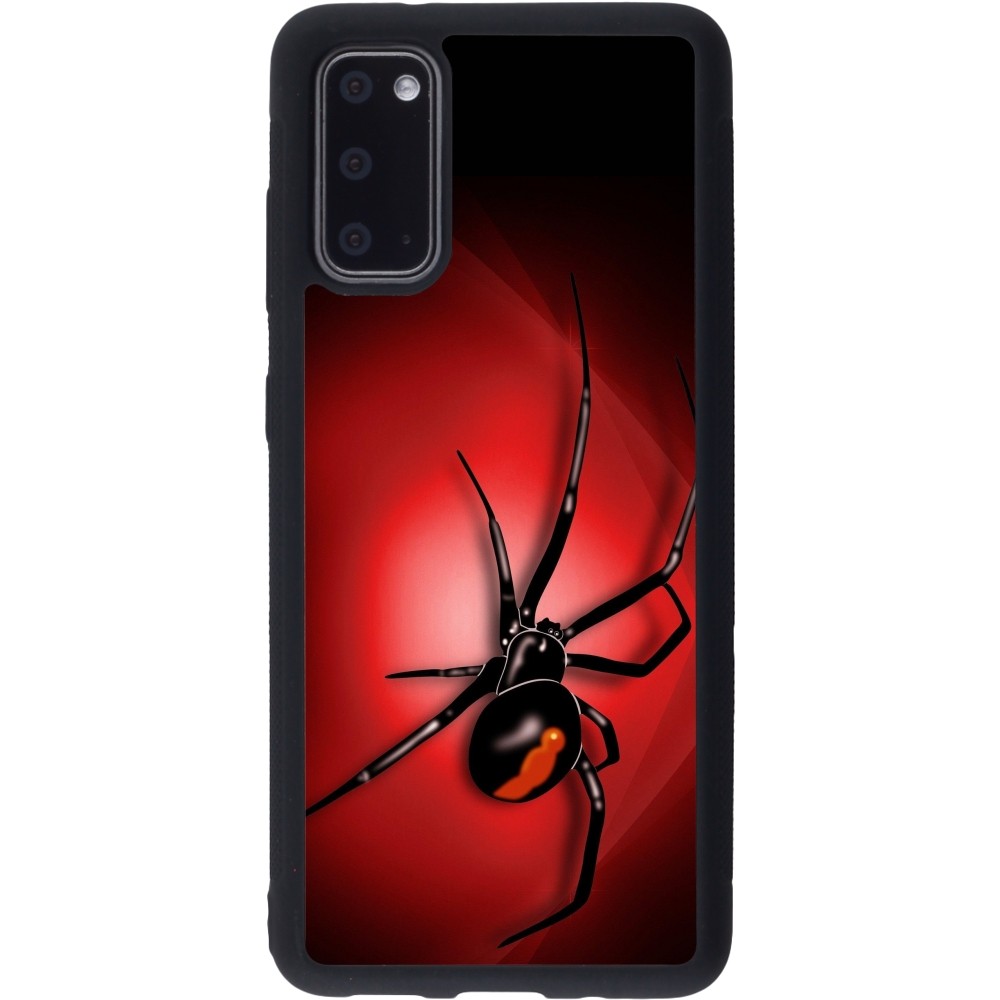 Samsung Galaxy S20 Case Hülle - Silikon schwarz Halloween 2023 spider black widow