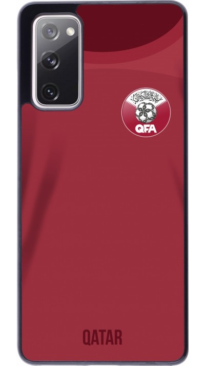 Samsung Galaxy S20 FE 5G Case Hülle - Katar 2022 personalisierbares Fussballtrikot