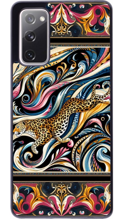 Samsung Galaxy S20 FE 5G Case Hülle - Leopard Abstrakte Kunst