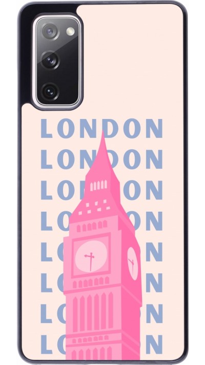 Samsung Galaxy S20 FE 5G Case Hülle - London Pink Print