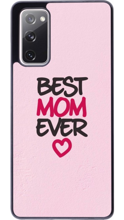 Samsung Galaxy S20 FE 5G Case Hülle - Mom 2023 best Mom ever pink