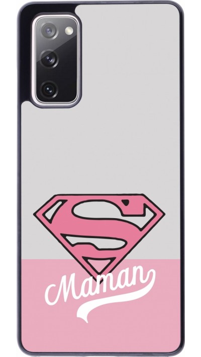 Samsung Galaxy S20 FE 5G Case Hülle - Mom 2024 Super hero maman