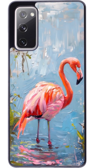 Samsung Galaxy S20 FE 5G Case Hülle - Paint Flamingo