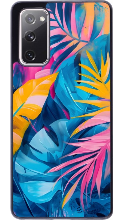 Samsung Galaxy S20 FE 5G Case Hülle - Palms Blue