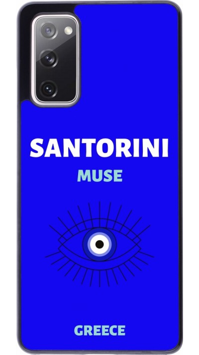 Samsung Galaxy S20 FE 5G Case Hülle - Pop Summer Destination Santorini