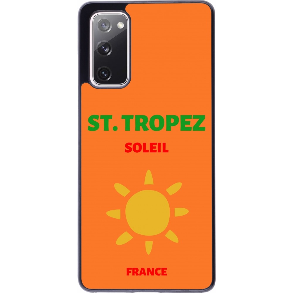 Samsung Galaxy S20 FE 5G Case Hülle - Pop Summer Destination St-Tropez