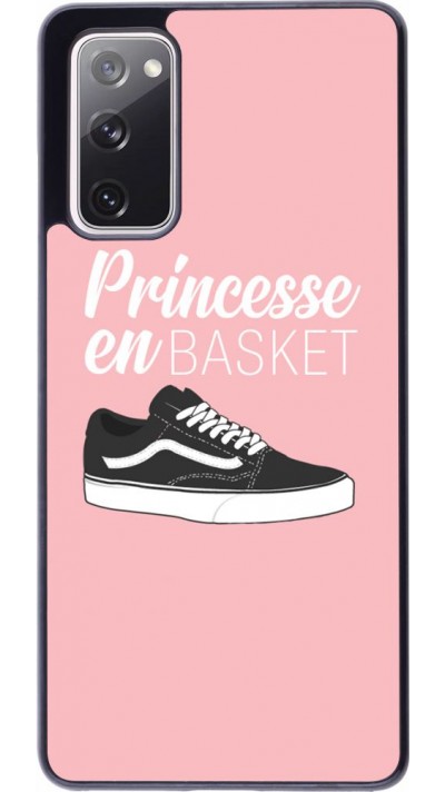 Coque Samsung Galaxy S20 FE - princesse en basket