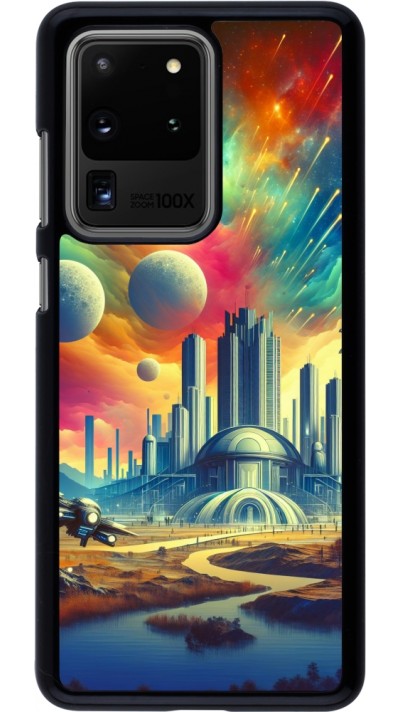 Coque Samsung Galaxy S20 Ultra - Ville extra-dôme futuriste