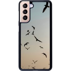 Samsung Galaxy S21 5G Case Hülle - Autumn 22 flying birds shadow