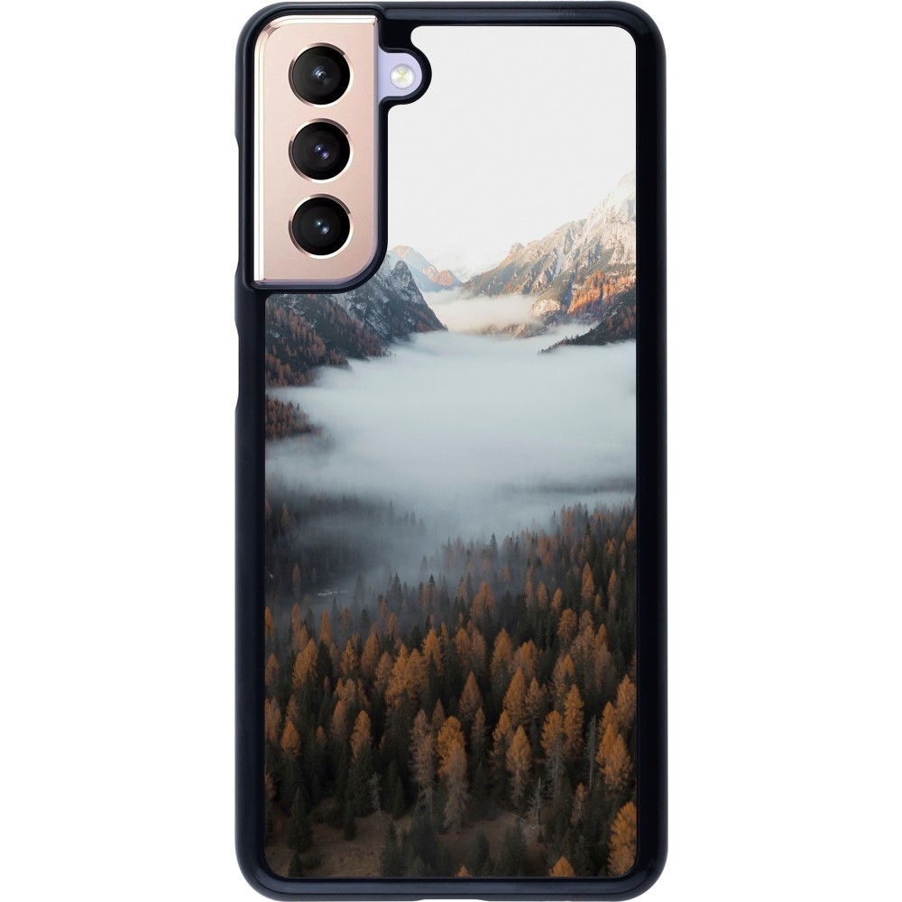 Samsung Galaxy S21 5G Case Hülle - Autumn 22 forest lanscape