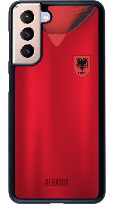 Samsung Galaxy S21 5G Case Hülle - Albanien personalisierbares Fussballtrikot